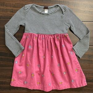 Tea Collection Mixed Print Long Sleeve Dress